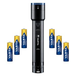 چراغ قوه وارتا مدل night cutter f40 به همراه باطری مجموعه 6 عددی