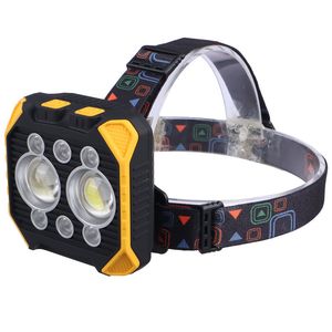 چراغ پیشانی مدل sensor 6130 با نور چند رنگ