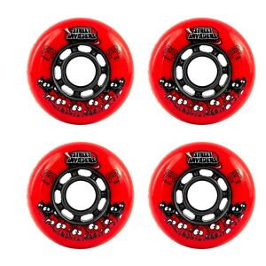 چرخ اسکیت اف آر اسکیت مدل street invaders 80mm بسته 4 عددی