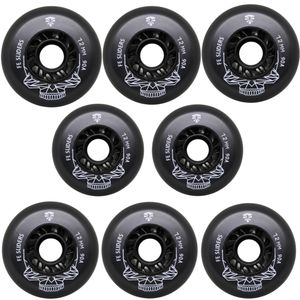 چرخ اسکیت فلاینگ ایکل مدل slippers  72 بسته 8 عددی