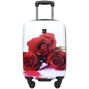 چمدان ساکسولاین مدل roses b35h0 سایز کوچک 20