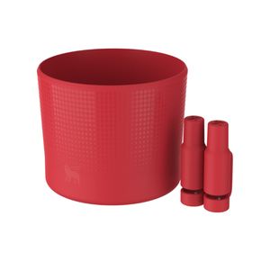 کاور نی و درپوش ماگ استنلی مدل boot and straw بسته 3 عددی