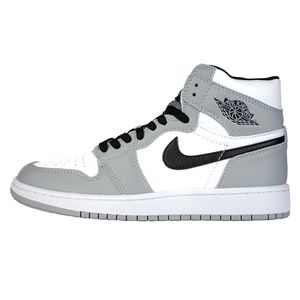 کفش مخصوص دویدن مدل air jordan 1 mid light smoke