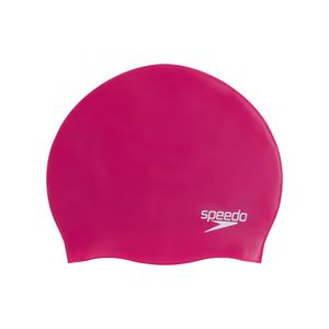 کلاه شنا اسپیدو مدل shw electric pink silicon cap