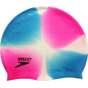 کلاه شنا طرح اسپیدو مدل multicolor2