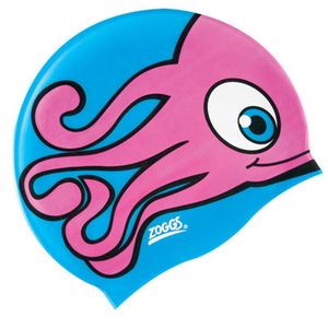 کلاه شنای زاگز مدل junior character silicone cap