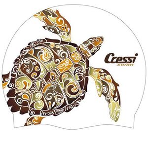 کلاه شنای کرسی مدل adult fantasy cap white l
