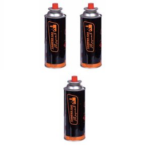 کپسول گاز 220 گرمی کمپرگاز مدل c220 بسته 3 عددی