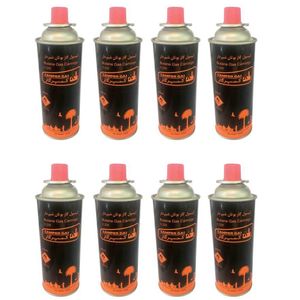 کپسول گاز 220 گرمی کمپرگاز مدل c220 بسته 8 عددی