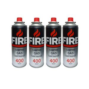 کپسول گاز 400 گرمی مدل فایر بسته 4 عددی