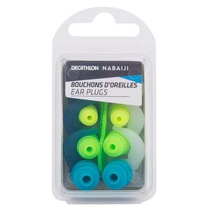 گوش گیر شنا نابایجی مدل silicone earplug بسته 3 عددی