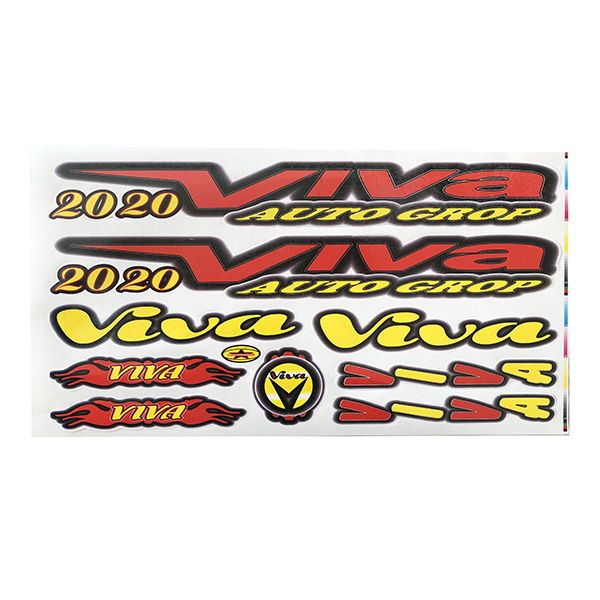 استیکر دوچرخه مدل vi