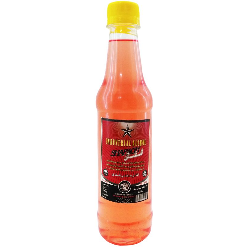 الکل صنعتی 98 شفق حجم 450 میلی لیتر