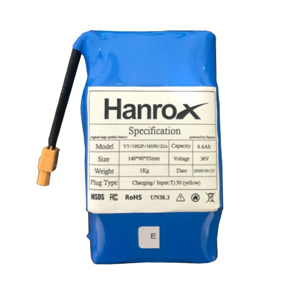 باطری اسکوتر برقی هانروکس مدل hanrox 2020