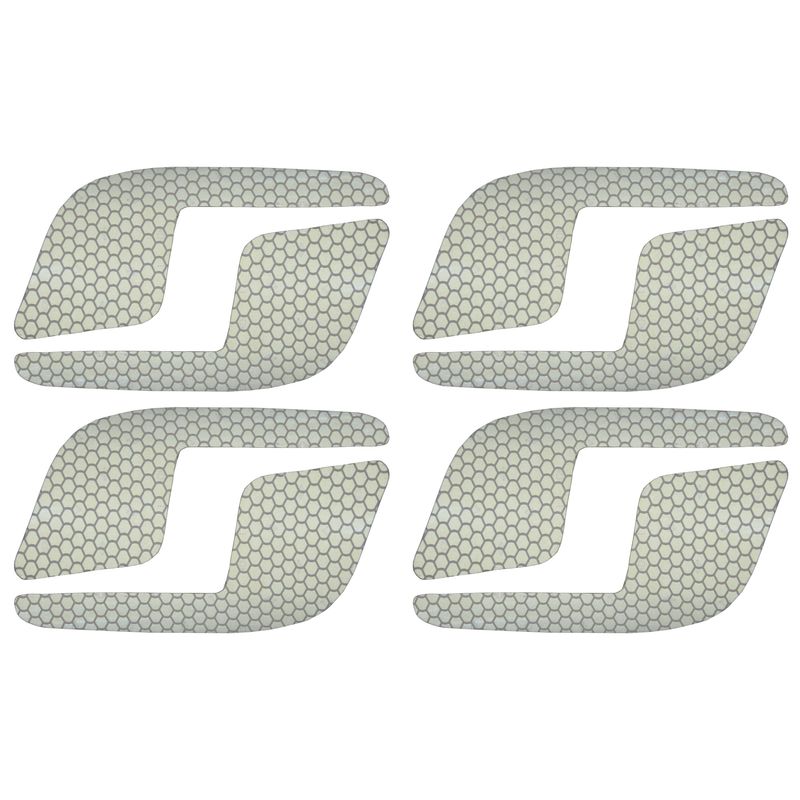 برچسب ایمنی شبرنگ دوچرخه رفلکتر کد 8p بسته ۸ عددی