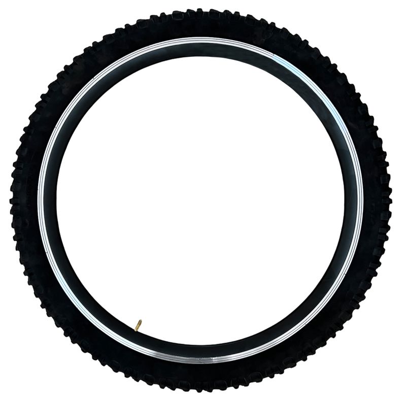 تایر و تیوپ دوچرخه اوکی مدل درشت گل 26x2.235