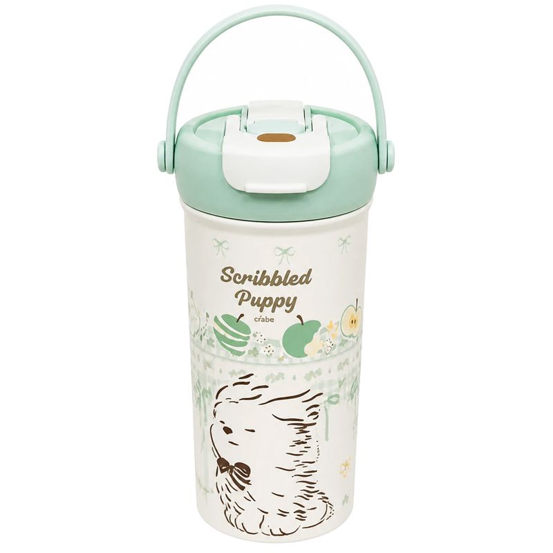 تراول ماگ مدل scribbled puppy طرح سگ پشمالو گنجایش 0.65 لیتر