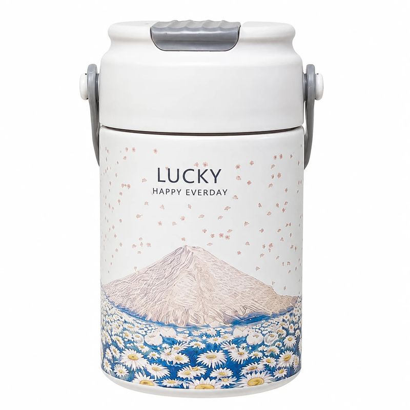 تراول ماگ مدل نی دار lucky گنجایش 0.55 لیتر