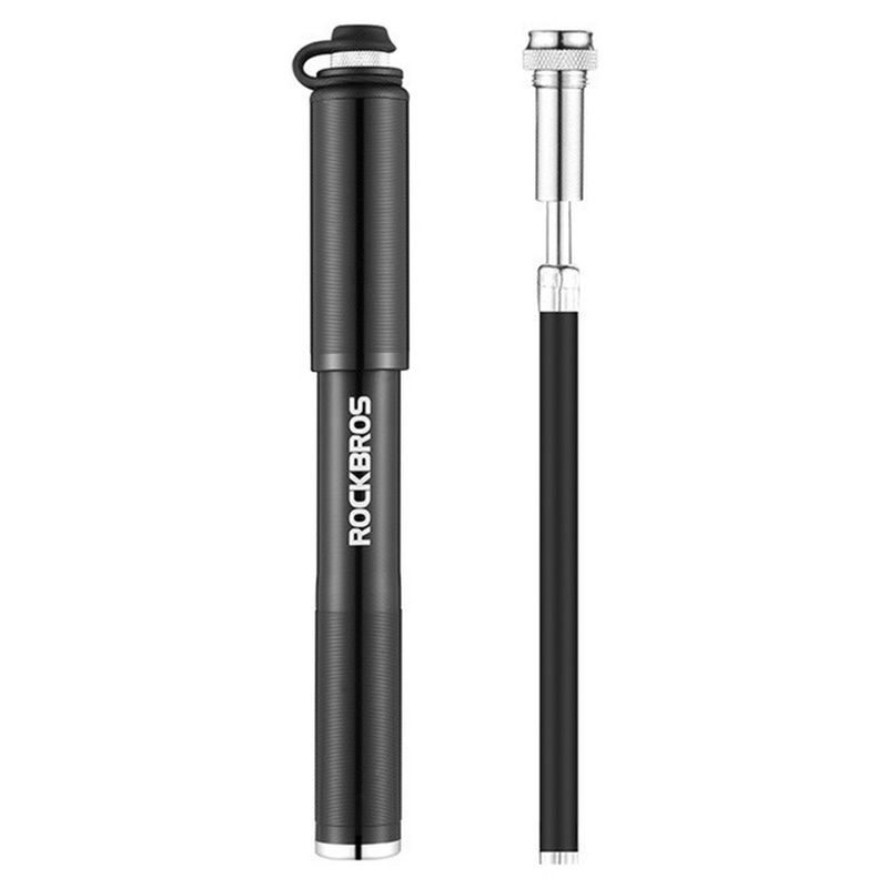 تلمبه دستی راک براس مدل hq 52bk 160psi با 160 سی سی حجم هوای تزریقی در هر پمپاژ