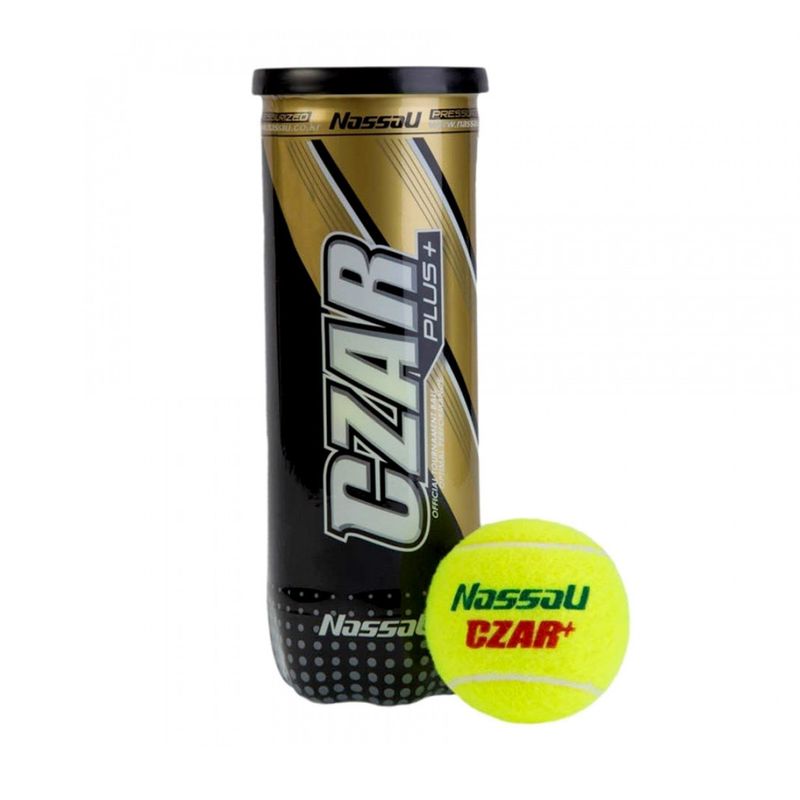 توپ تنیس  ناسائو مدل czar plus بسته 3 عددی