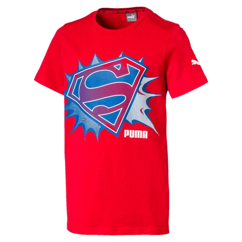 تی شرت آستین کوتاه پسرانه پوما مدل justice league