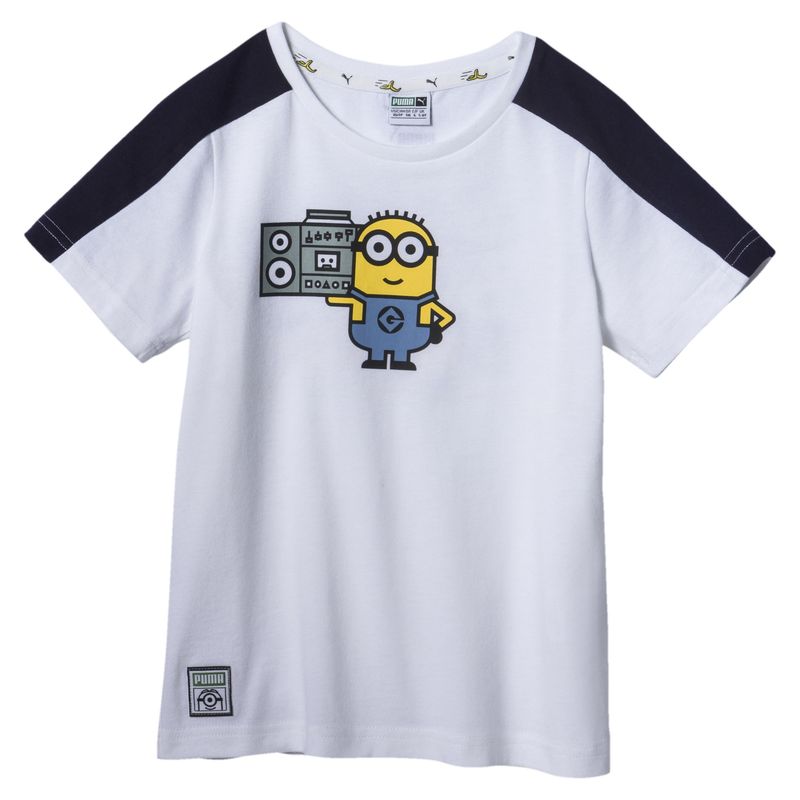 تی شرت آستین کوتاه پسرانه پوما مدل minions