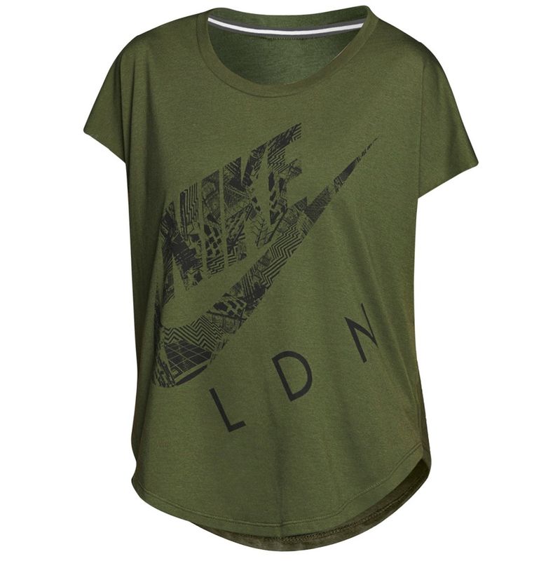 تی شرت زنانه نایکی مدل signal tee qs london