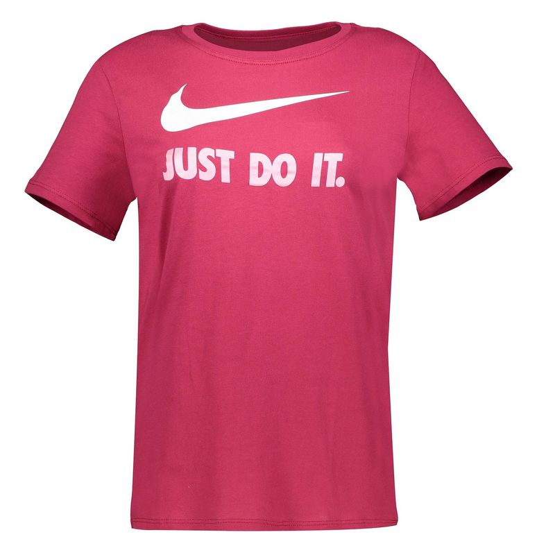 تی شرت نخی آستین کوتاه زنانه just do it   نایکی