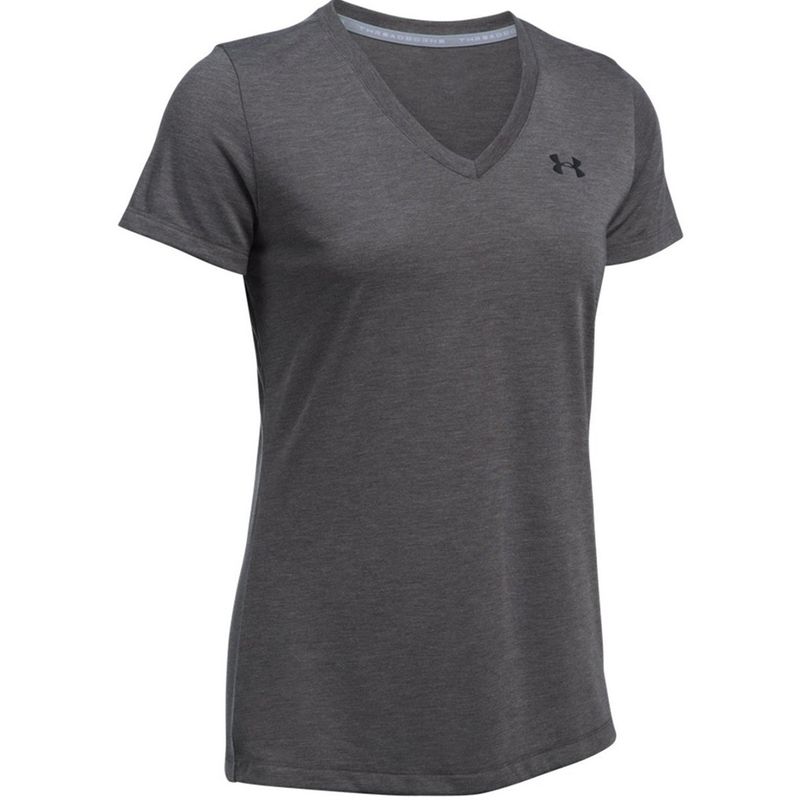 تی شرت ورزشی زنانه آندر آرمور مدل threadborne train v neck