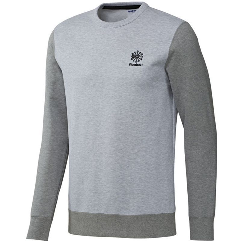 تی شرت ورزشی مردانه ریباک مدل classic starcrest crewneck