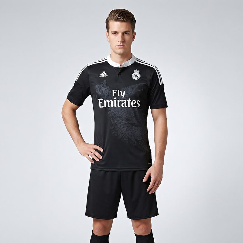 تی شرت ورزشی مردانه مدل رئال مادرید away 2014