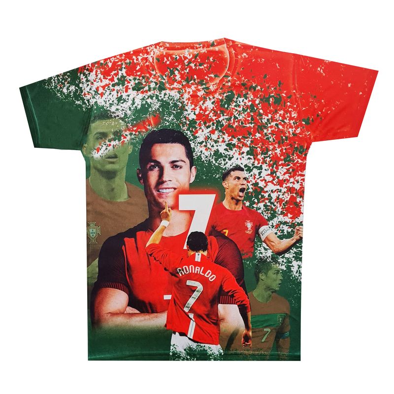 تی شرت ورزشی پسرانه مدل رونالدو کد cr7