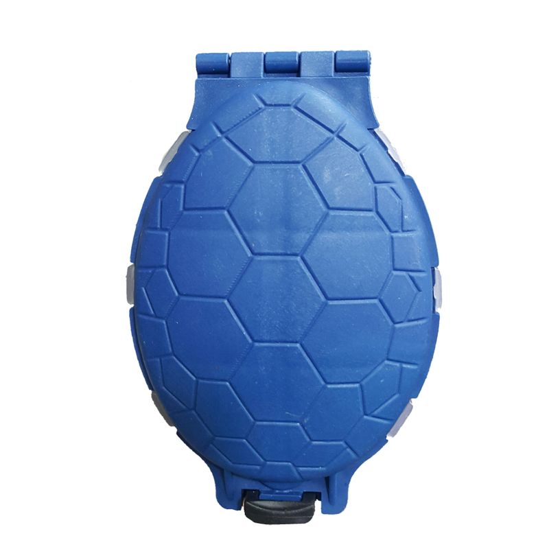 جعبه لوازم ماهیگیری مدل لاک پشتی کد blue 12