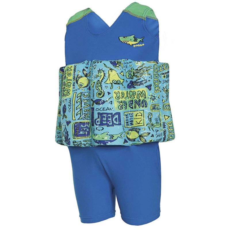 جلیقه شنا زاگز مدل learn to swim floatsuit