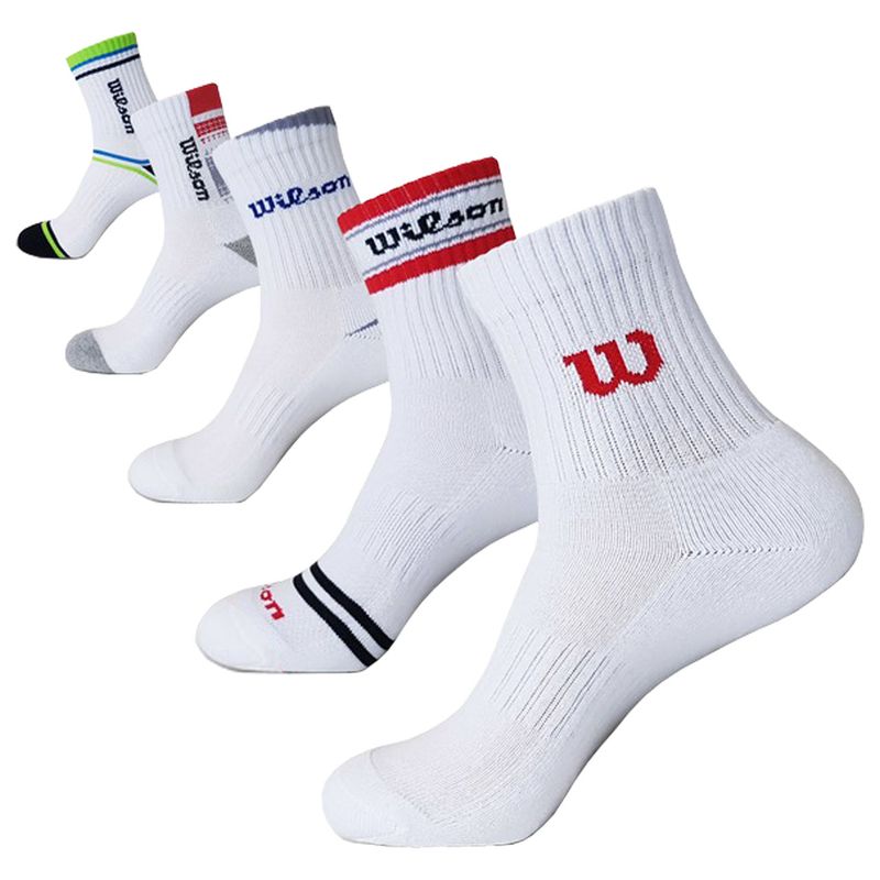 جوراب ورزشی زنانه ویلسون کره ای مدل wilson sport 2019 مجموعه 5 عددی