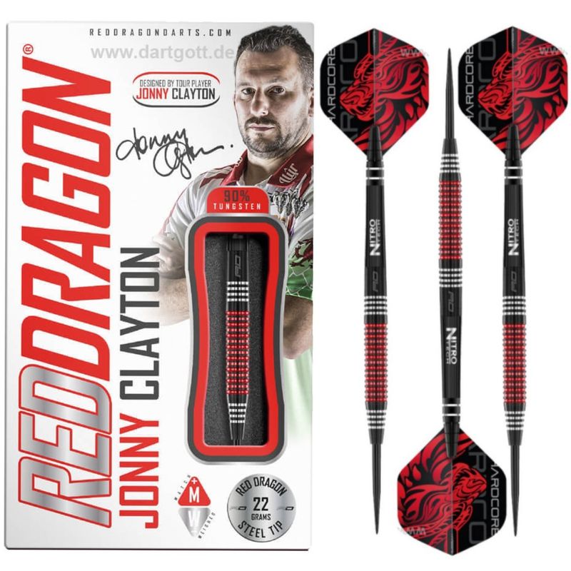 دارت یدک رد دراگون مدل jonny clayton 22g بسته 3 عددی