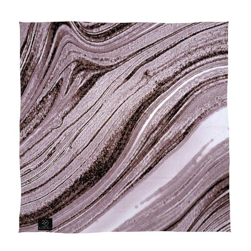 دستمال سر و گردن 27 طرح pink wave کد b07