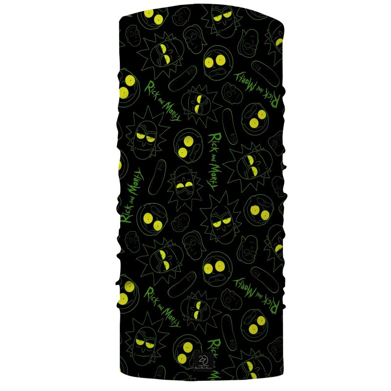 دستمال سر و گردن 27 طرح rick and morty کد j23