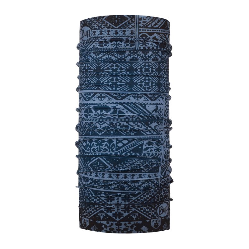 دستمال سر و گردن باف مدل eskor dark denim 117932.766.10