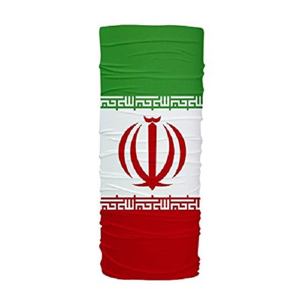 دستمال سر و گردن باف مدل persian flag