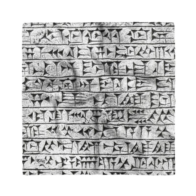 دستمال سر و گردن مشکات مدل h102