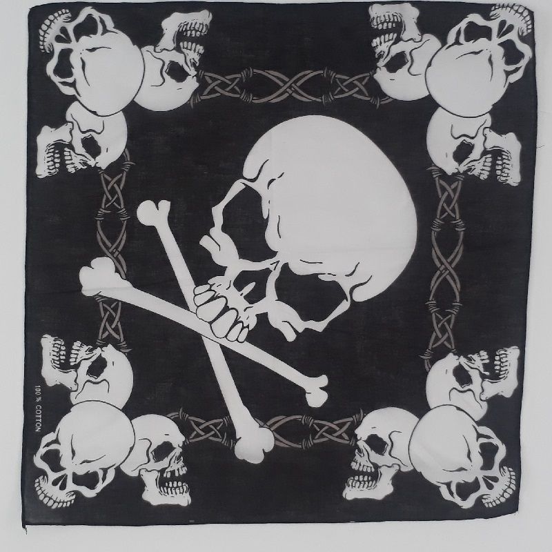 دستمال سروگردن مدل three skull