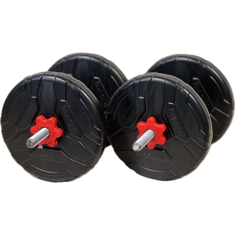 دمبل رادیس فیت مدل dvp 5 2500 وزن 5 کیلوگرم بسته 2 عددی