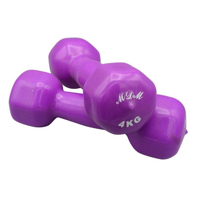 دمبل مدل gs m 132413 وزن 4 کیلو گرم بسته دو عددی