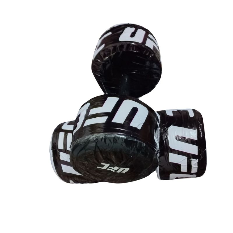 دمبل مدل گرد کد ufc 1 وزن 10 کیلوگرم بسته 2 عددی