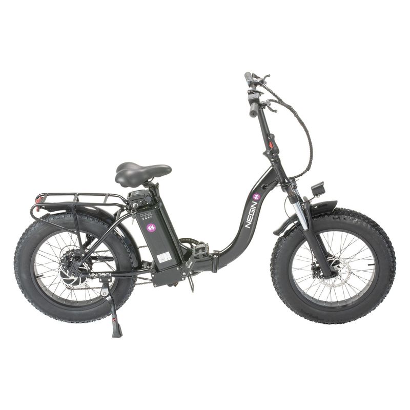 دوچرخه تاشو نگین مدل mn350i سایز طوقه 20 اینچ