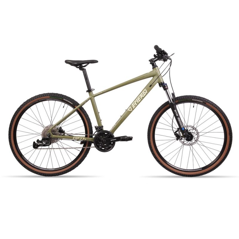 دوچرخه کوهستان انرژی مدل exp 3 27.5 olive سایز طوقه 27.5