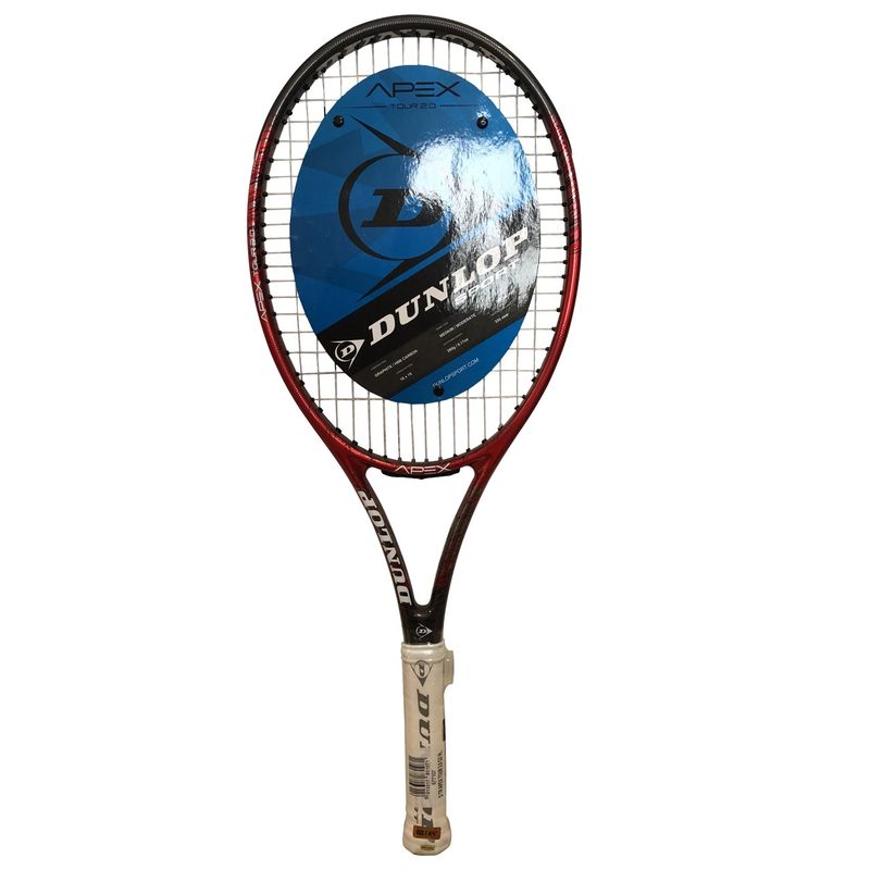 راکت تنیس دانلوپ مدل2 apex tour سایز us: 4 1_4   euro: 2