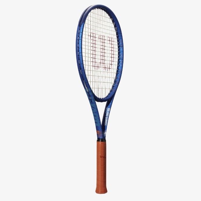 راکت تنیس ویلسون مدل clash 100 roland garros v2 grip3