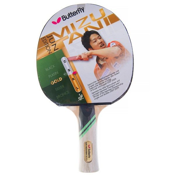 راکت پینگ پنگ باترفلای مدل jun mizutani gold 4001078850524